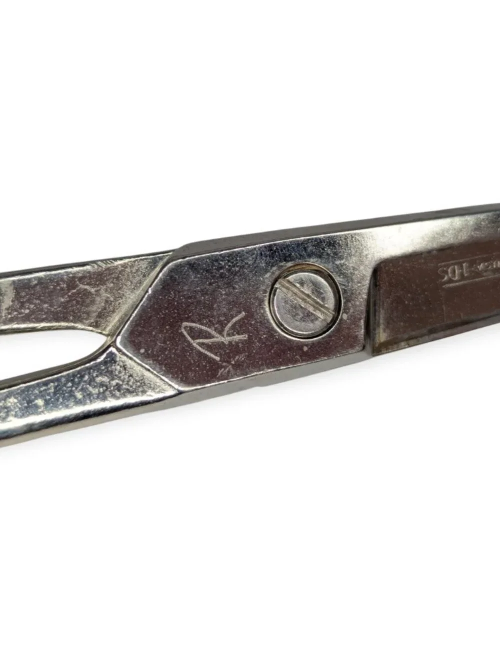 Vintage Wiss Inlaid #1 DS Industrial Straight Shears Scissors Made in the USA